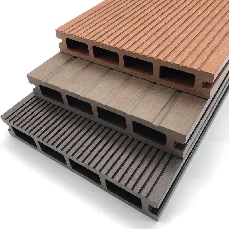 Waterproof WPC Outdoor Vinyl Decking Wooden Laminate Floor For Swimming Pool
