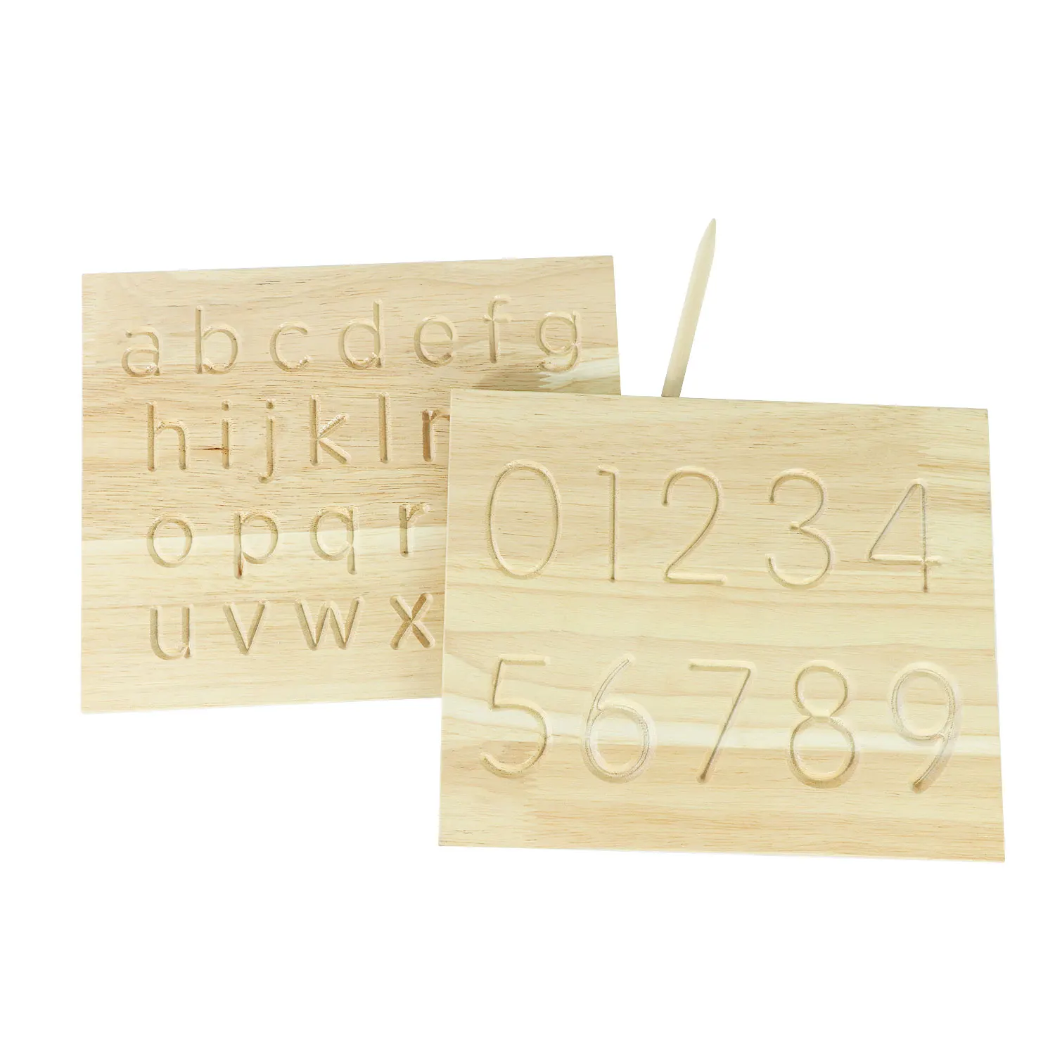 
Alphabet Wood Tracing Board Lowercase Uppercase Wooden Baby Gifts Grand Daughter Class Room Gifts 