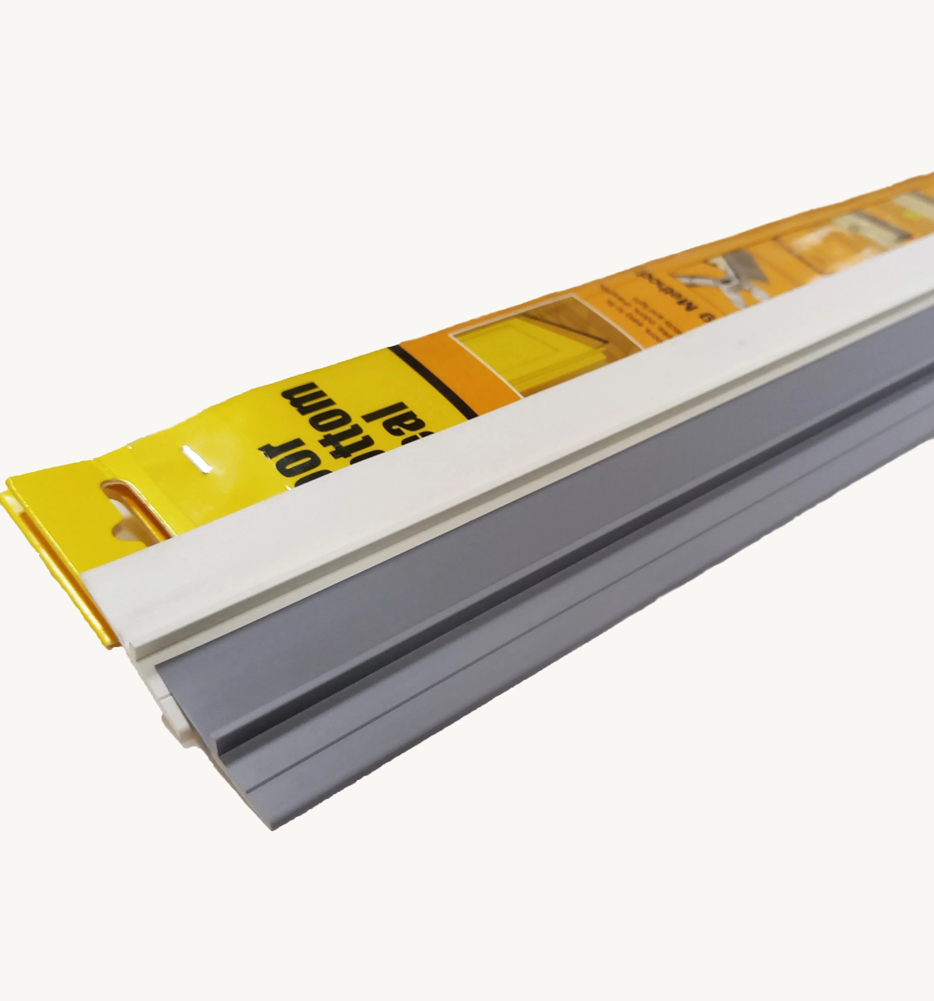 Brown door pvc Seal Adhesive Sealing Rubber Strip Doors and Window Dust Proof Weather Strip
