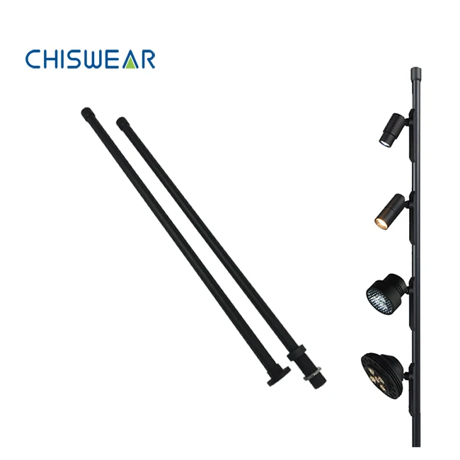 Mini Spot Lamp Glass Display Counter Showcase Led Lights for Mobile Phone and Jewelry Showcase Cabinet CHIB-Round Track Pole