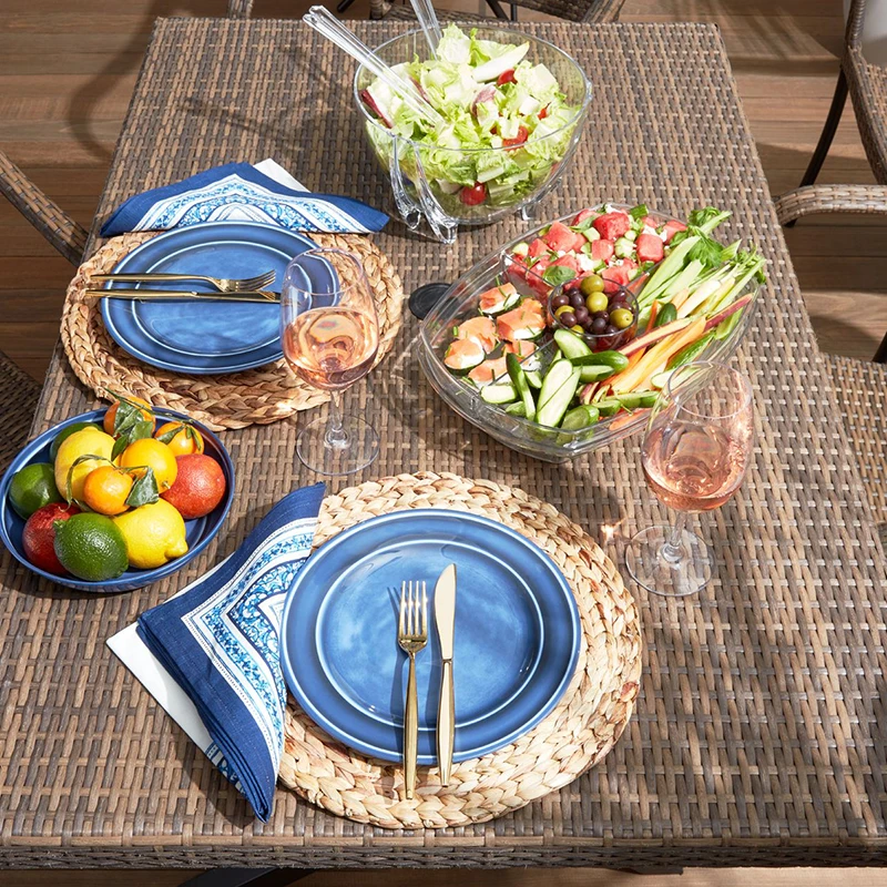 Simply InStyle Appetizer Serving Tray on Ice with Lid, 3 Layers 15 Inch Party Platter with 4 Compartments,Ice Chilled Tray