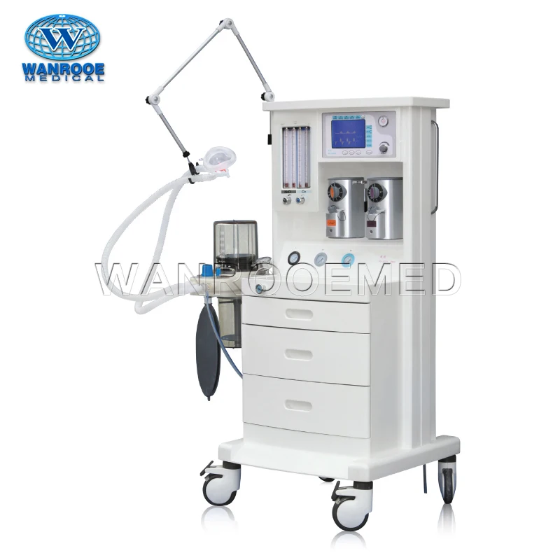 AMJ-560B4 Medical 5.7 Inch LCD Display Dental Anesthesia Trolley Machine