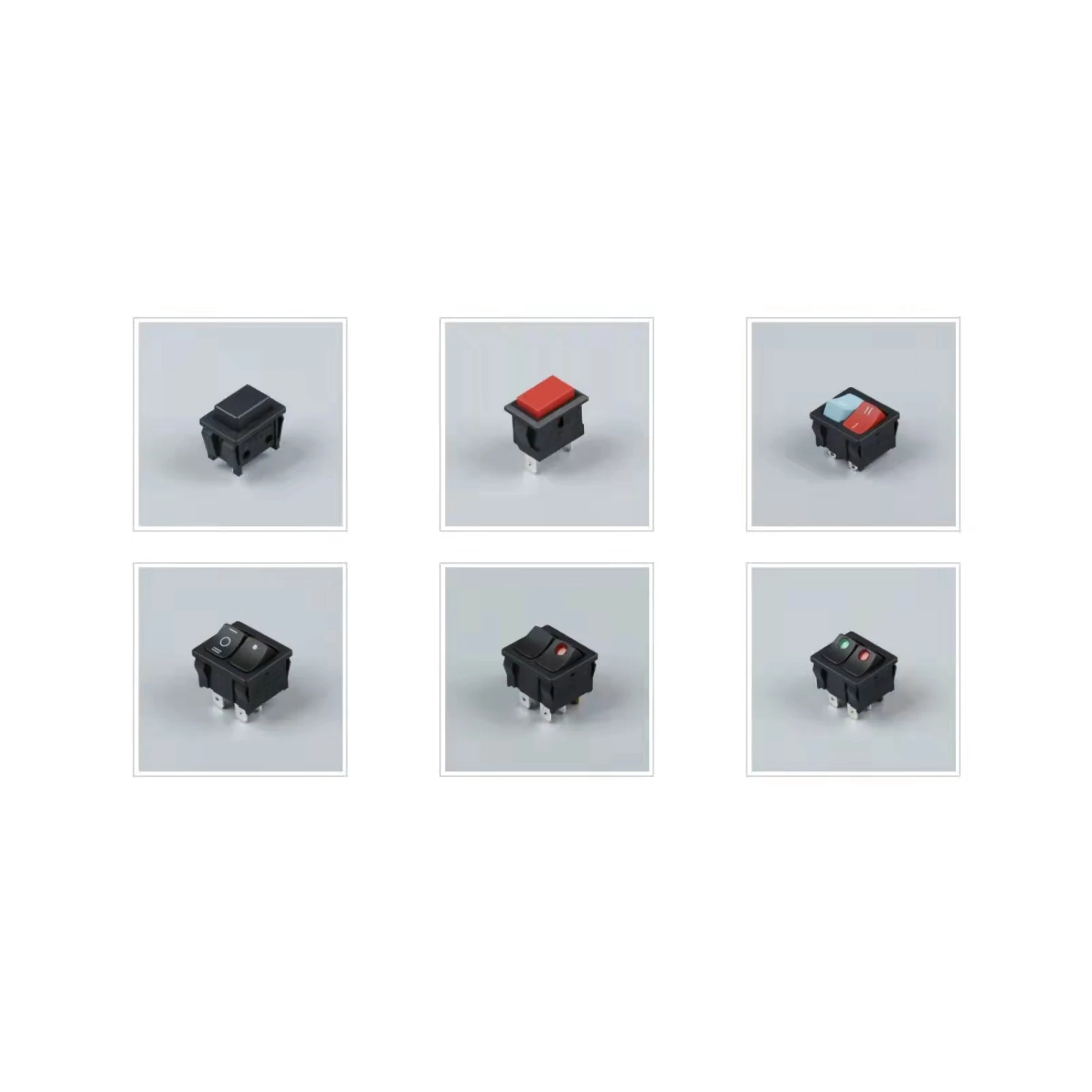 2 Pin ON OFF Waterproof Rocker Switch 20A 125V 15A 250V T85 KCD3 101 16A 2 Position Rocker Switch 2Pins