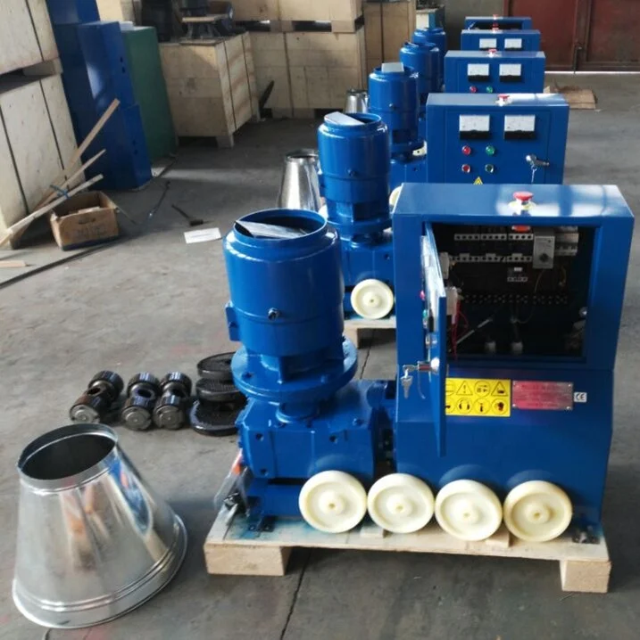 
Flat die biomass pelleting machine for fuel 