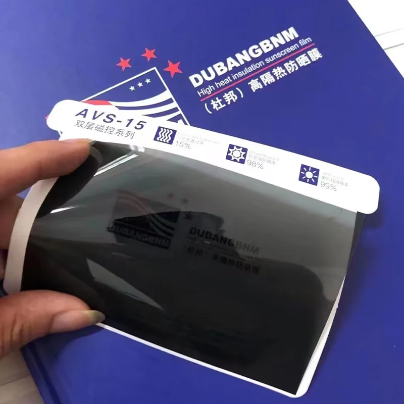 Dupont high-quality car window film Car window film 1.52*30M automotive windshield transparent solar window film