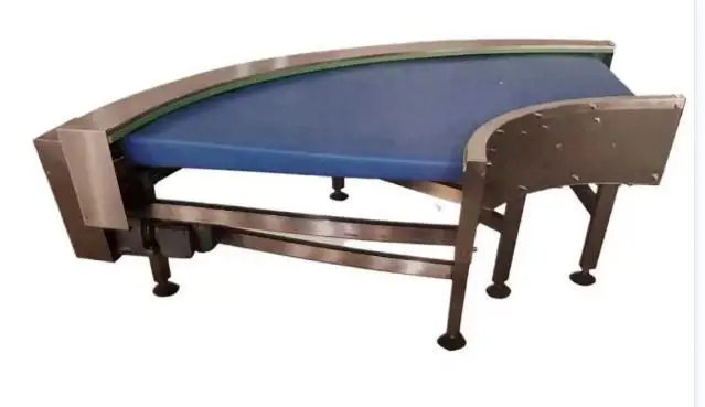 WANLI High Efficiency Adjustable Turning Curve Belt Conveyor Machine