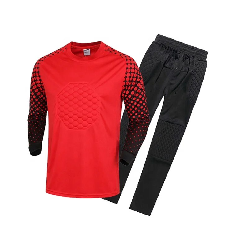 Cheap Quality Custom Plain Football Kits Bulk Soccer Goalkeeper Uniform