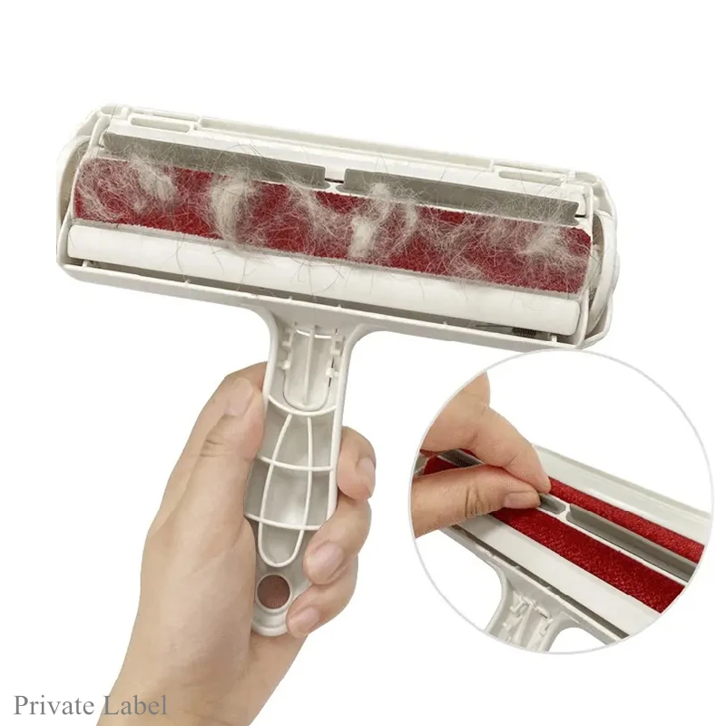 OEM pet hair remover extra sticky lint tape roller for cleaning clothes dog cat hair fur