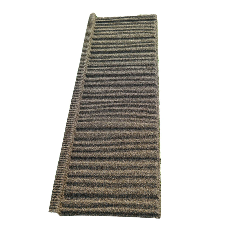 Stone-coated metal galvalume sheets with a 50-year lifespan for homes and villas