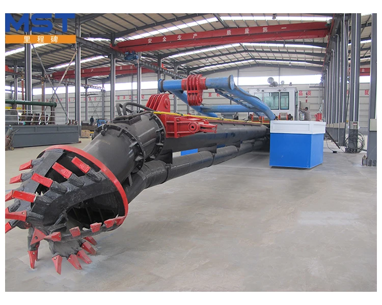 Custom use of various types of cutter suction dredger