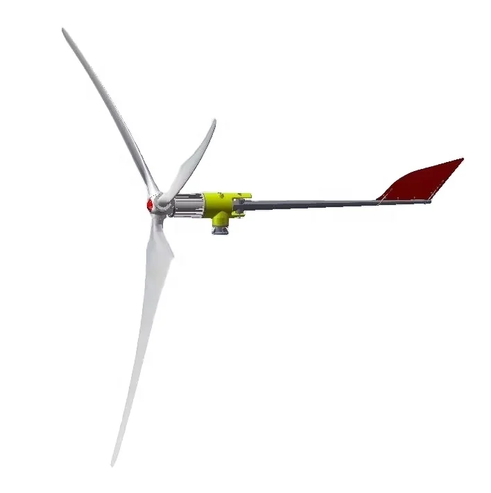 Powerful cheap price wind power plant use 50KW wind turbine generator tail furling design