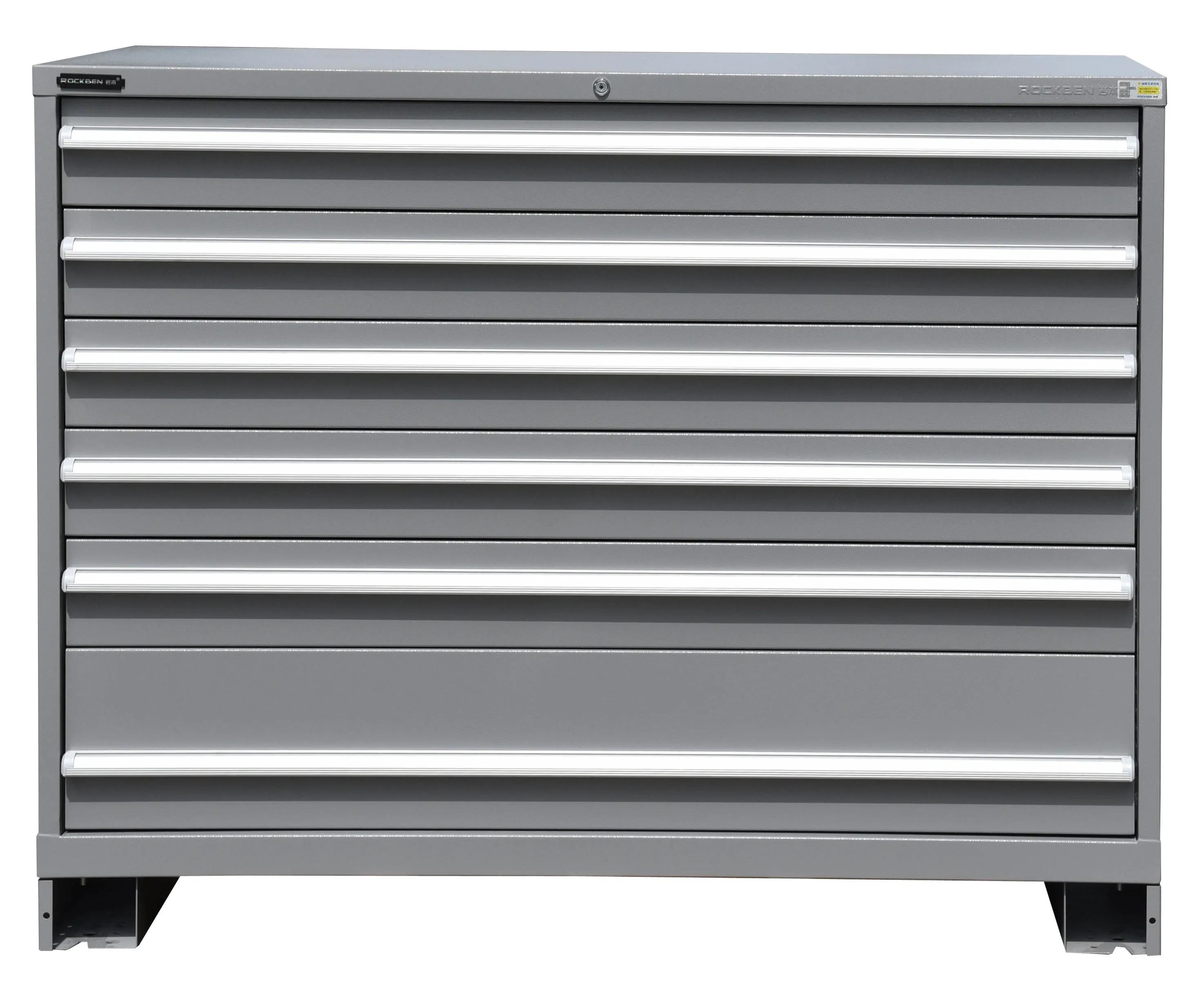 E100341-6A Highly rated high load capacity lockable garage storage modular tool cabinet system