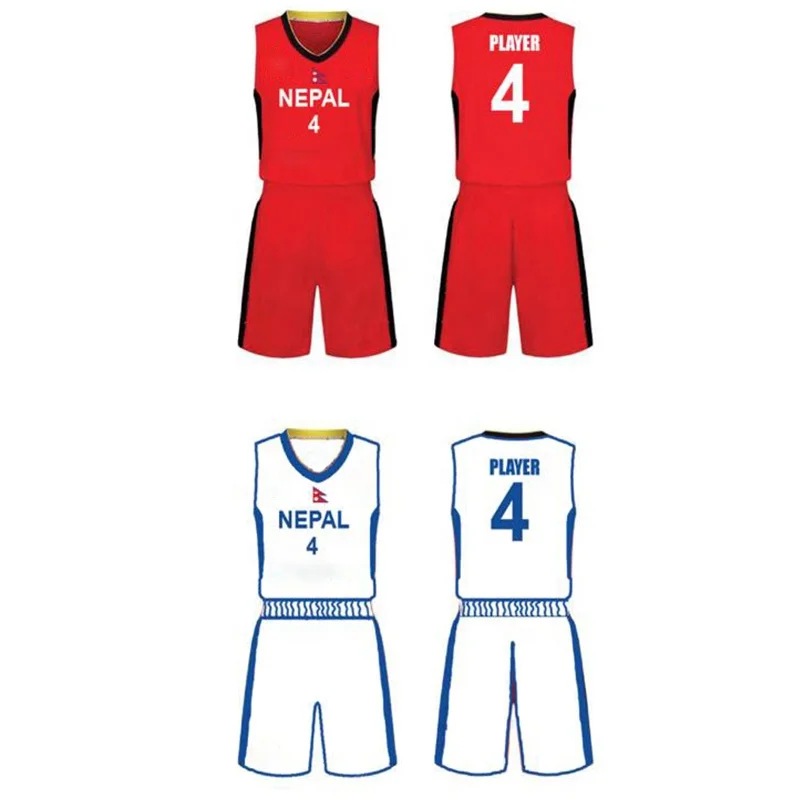 nepal basketball jersey pattern/ basketball jersey design maker / basketball referee t-shirts