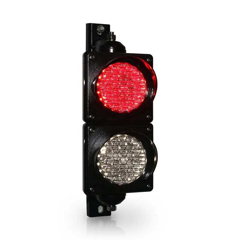 Direct sales long life span 100mm led traffic warning light used railway