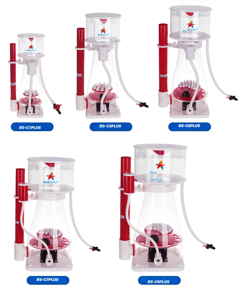 High quality Red SeaStar RS-C1 plus protein skimmer for Marine Aquarium