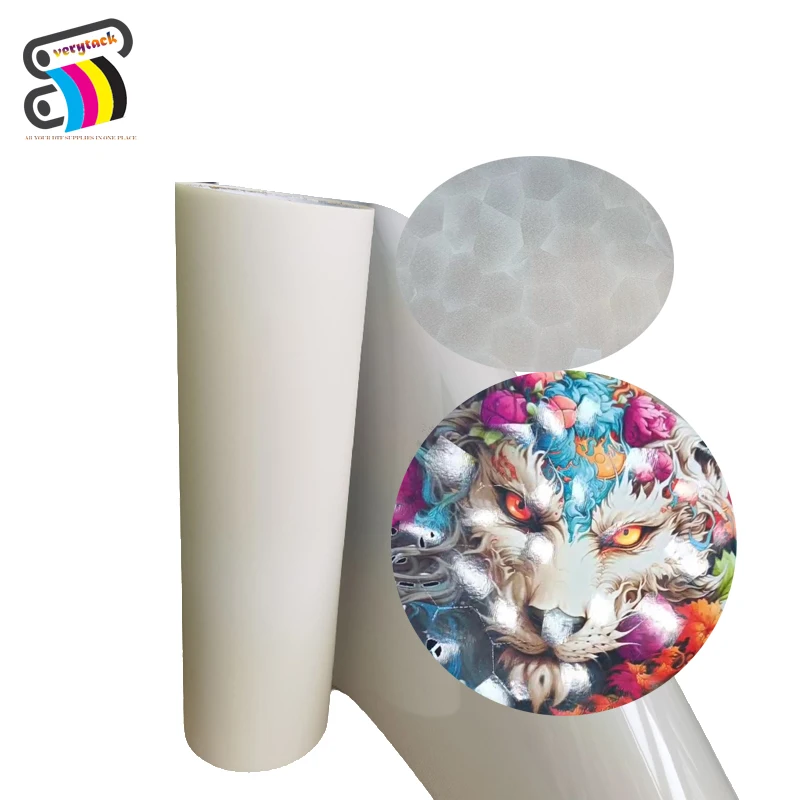 Factory Direct Sale Leather Clothing Dtf water ripples effect Sublimation Transfer Heat Transfer PET film