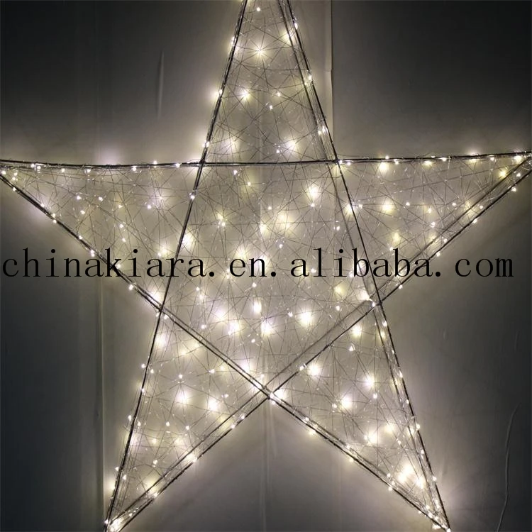 Микро светодиод теплый белый свет для использования в помещении и на улице Диаметр 120 см обычный 3D звездный