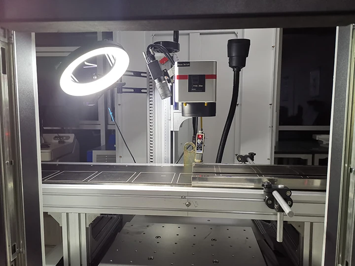 Fiber Laser Marking Machine with CCD Visual Positioning System