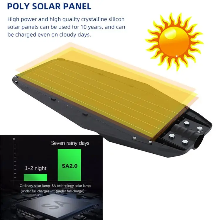 Hot Selling Highway Smd Waterproof Ip65 100w 200w 300w Integrated All In One Solar Led Street Light