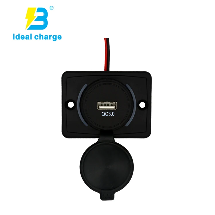  Ideal-зарядка установки RV автобус городской USB qc3.0 розетки в машину с usb туманный распылитель Заподлицо Гнездо 1 взаимный обмен данными между компьютером и периферийными устройствами