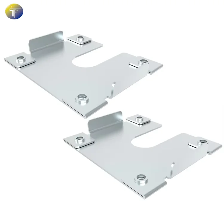 Solar Panel Mounting System Standard Earthing Plate Connected Solar Middle Clamp LEX Earthing Plate To Earthing