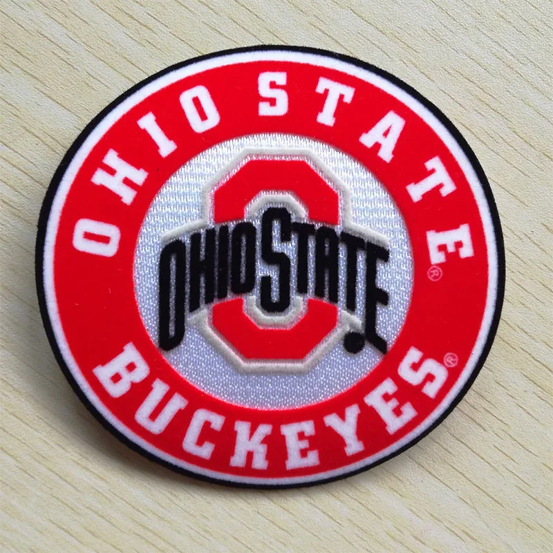 3D Tatami  Fabric Laser cut Patches  for Flocking  Printed Patches