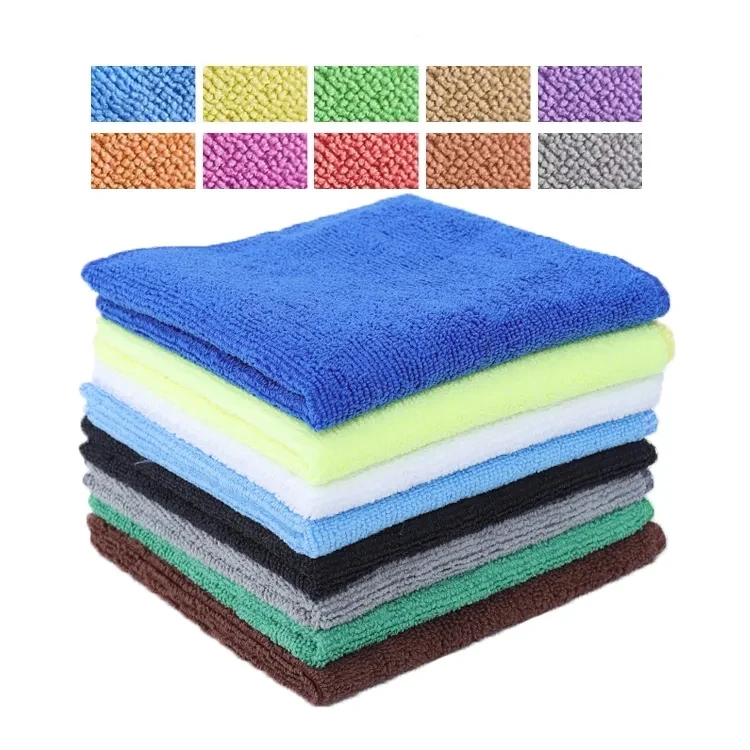 High Quality Drying  500 GSM Microfiber Car Wash Towel Absorbent Cleaning of Towel