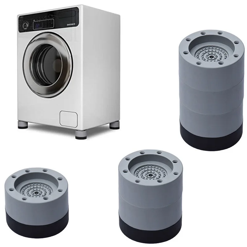 New arrival Bathroom Shock And Noise Cancelling Washing Machine Prevent Moving Shaking Walking Anti Vibration Pads