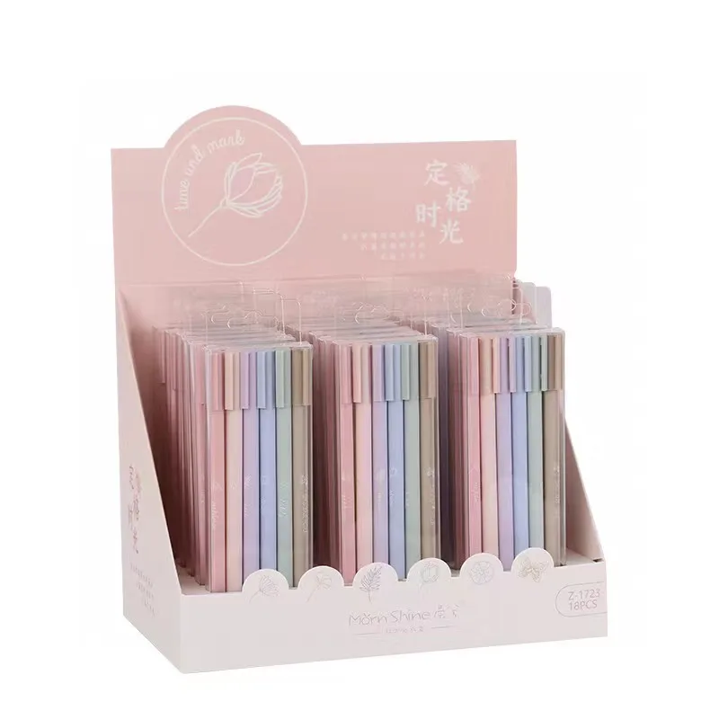 Morandi Gel Pen Set (6 Colors)