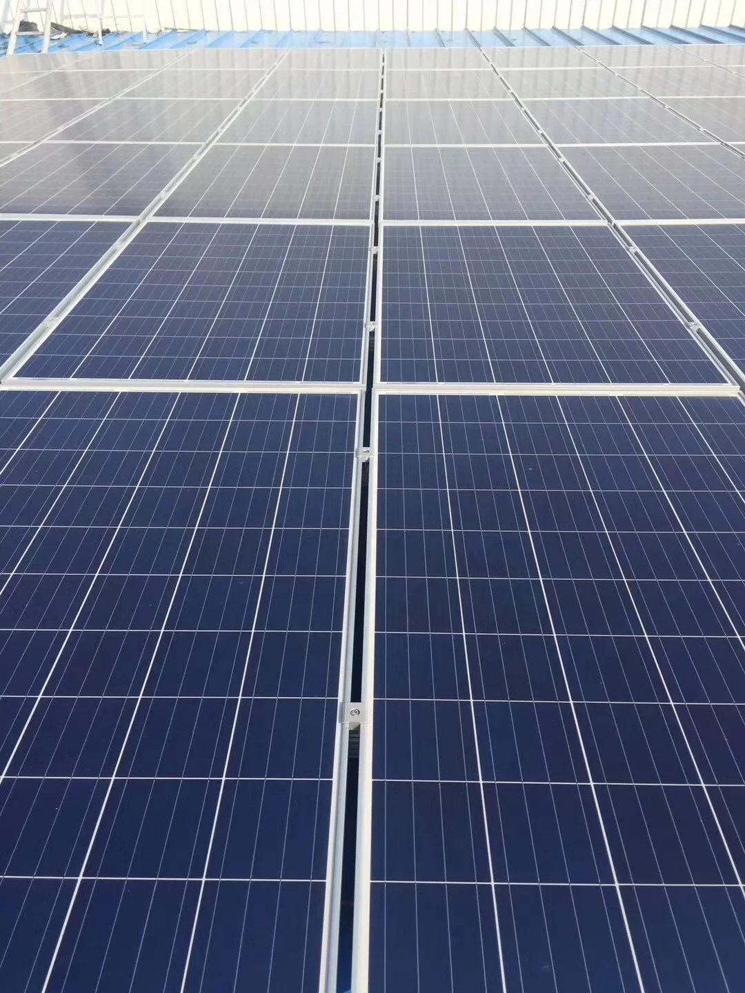 best way to mount half-cell monofacial module 550w 555w solar panels