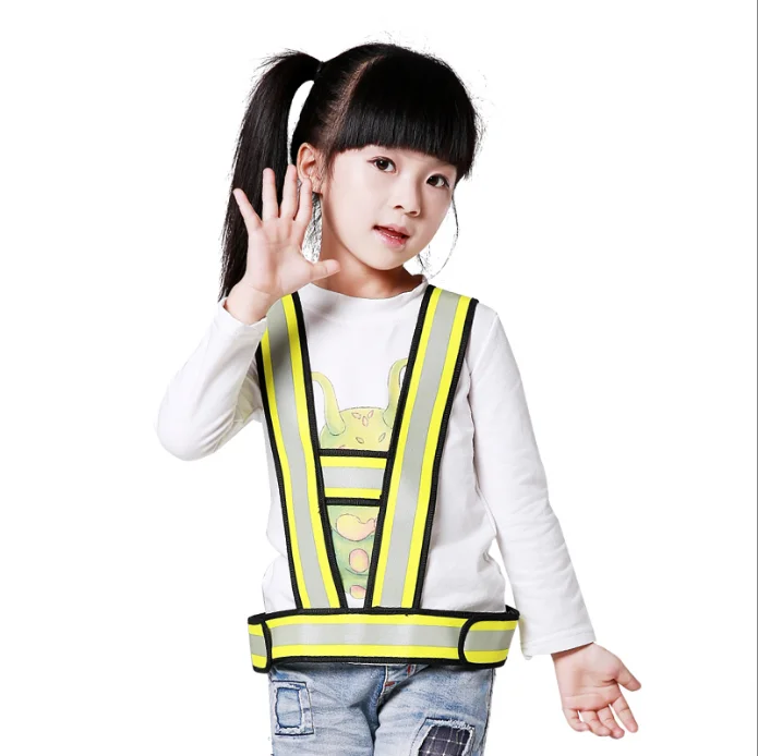 Logo Printed First Aid Kids Vest 3M or Reflex /5cm(2') Width High Visibility / Ordinary / PVC Tape Road Safety Workplace Safety