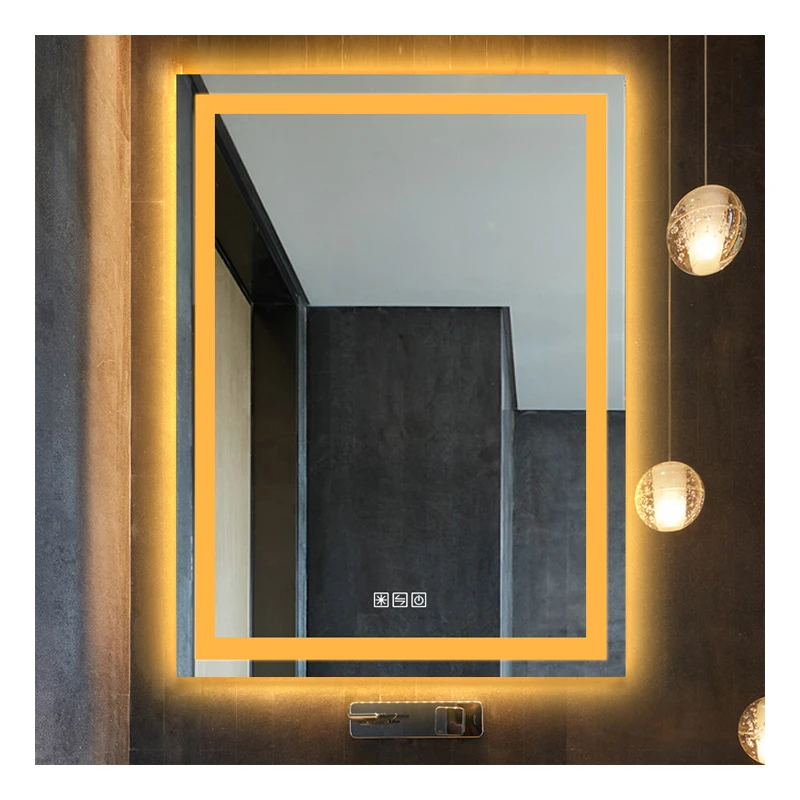 
Wholesale Factory Wall Mounted Backlight LED Illuminated Bath Mirror 