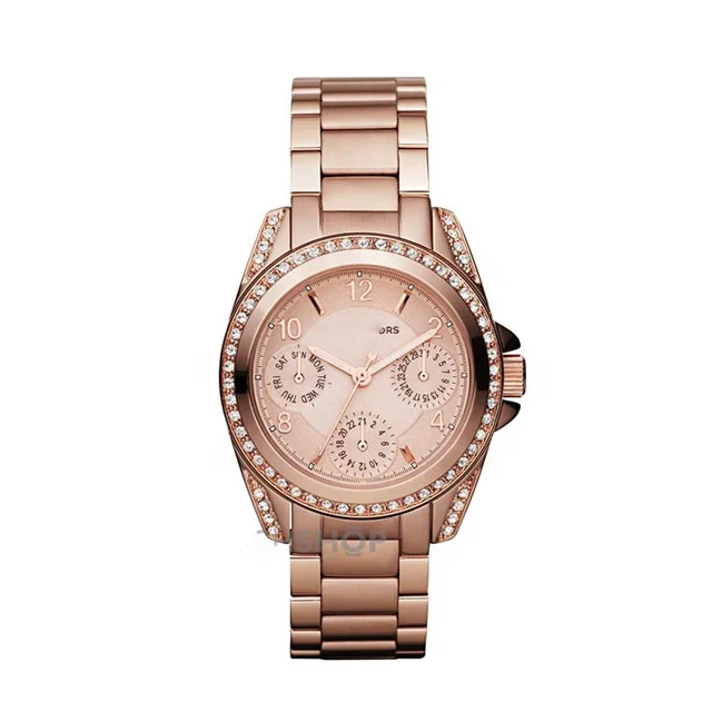  Welly merck Mk Watch Winner Dial Ladies Quartz Stainless Steel Watches Original