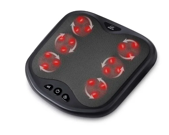 Best seller Shiatsu Foot and back massager with washable cover, heated foot warmer