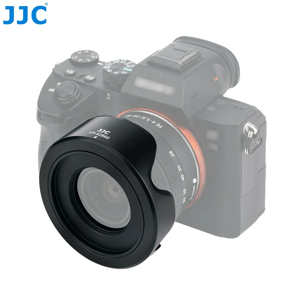  Бленда JJC с адаптером 40 5 мм для Sony FE 28-60 f4-5.6 SEL2860 на a6400 A7III A7C A7SIII A7RIV E PZ 16-50 f3.5-5