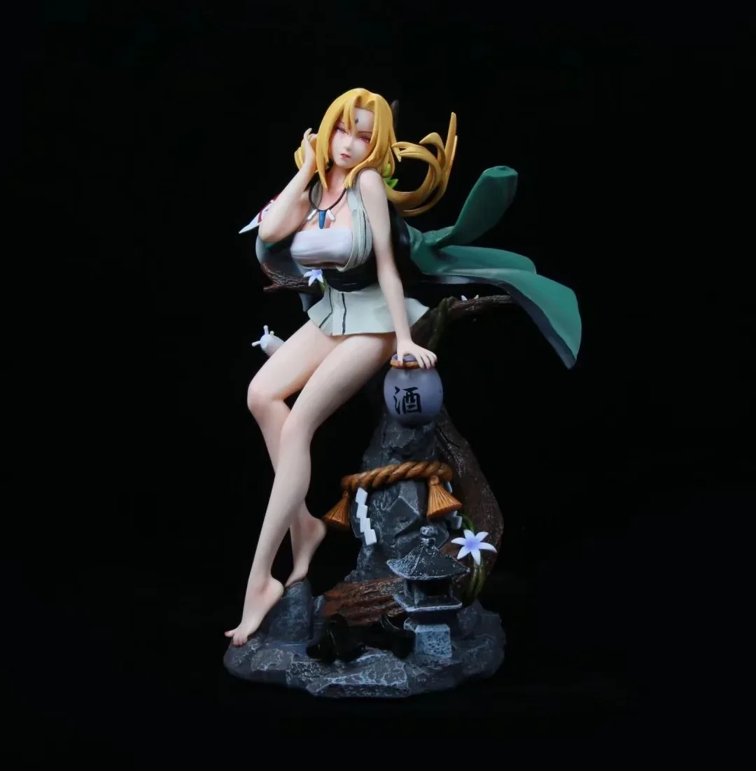 Large supply anime girl sexy statue tsunade figure life size anime statue
