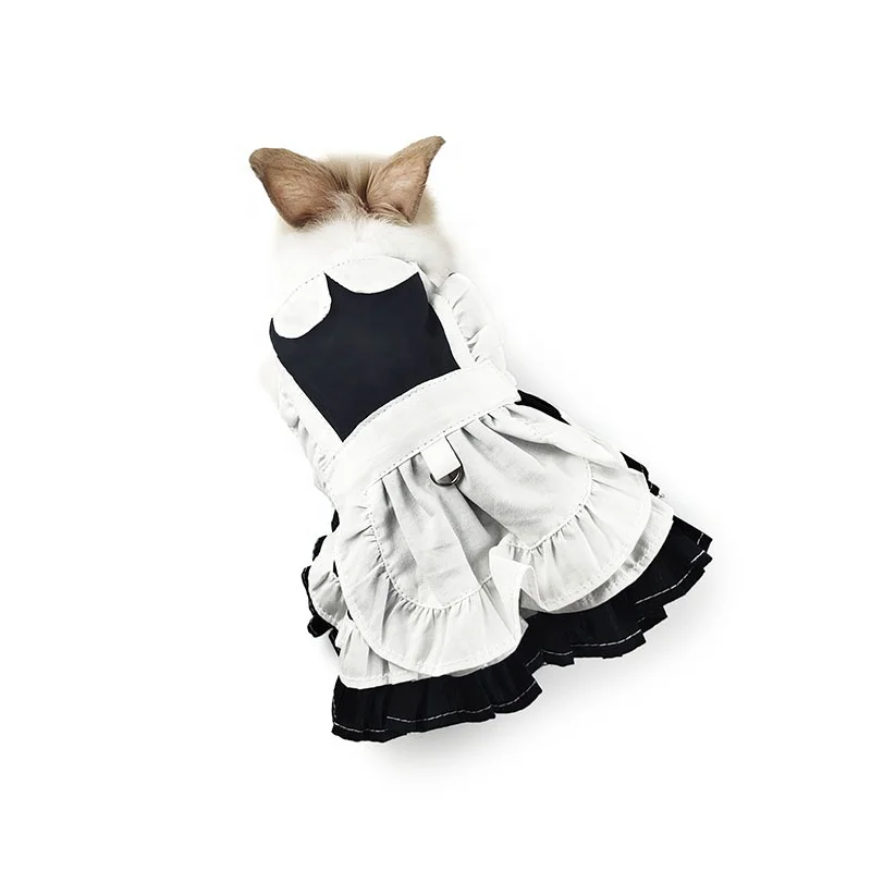 Best Selling Cute Guinea Pig Chinchilla Rabbit Baby Maid Costume Pet Coat Clothes