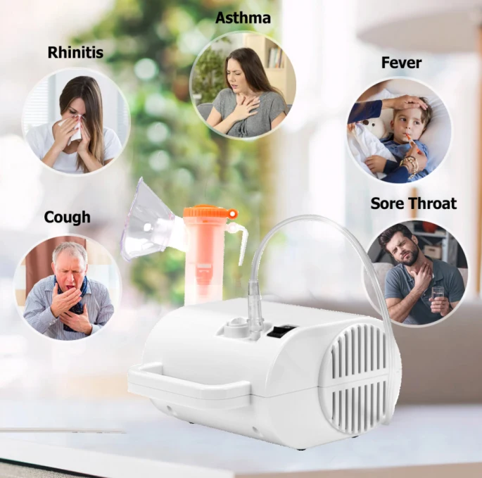 Portatil Compression Nebulizer Medical Jet Air Piston Portable Compressor Nebulizer Machine For Adult