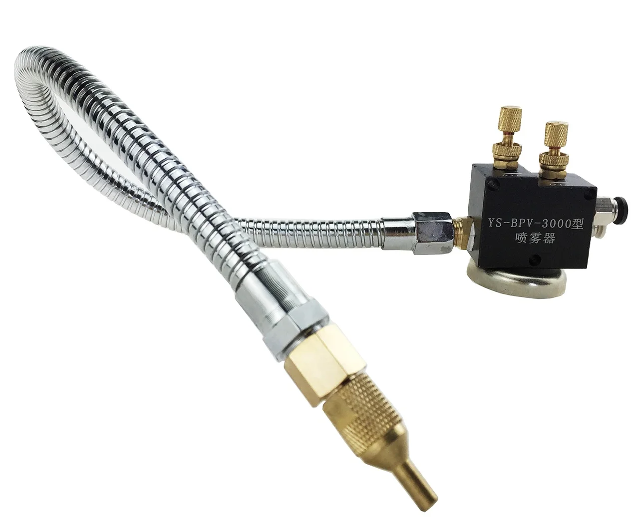 Металлизированная охлаждающая жидкость распылитель масляного тумана металлическая резка охлаждение ЧПУ гравировка кулер 30 см Гибкий Железный рукав магнитное основание