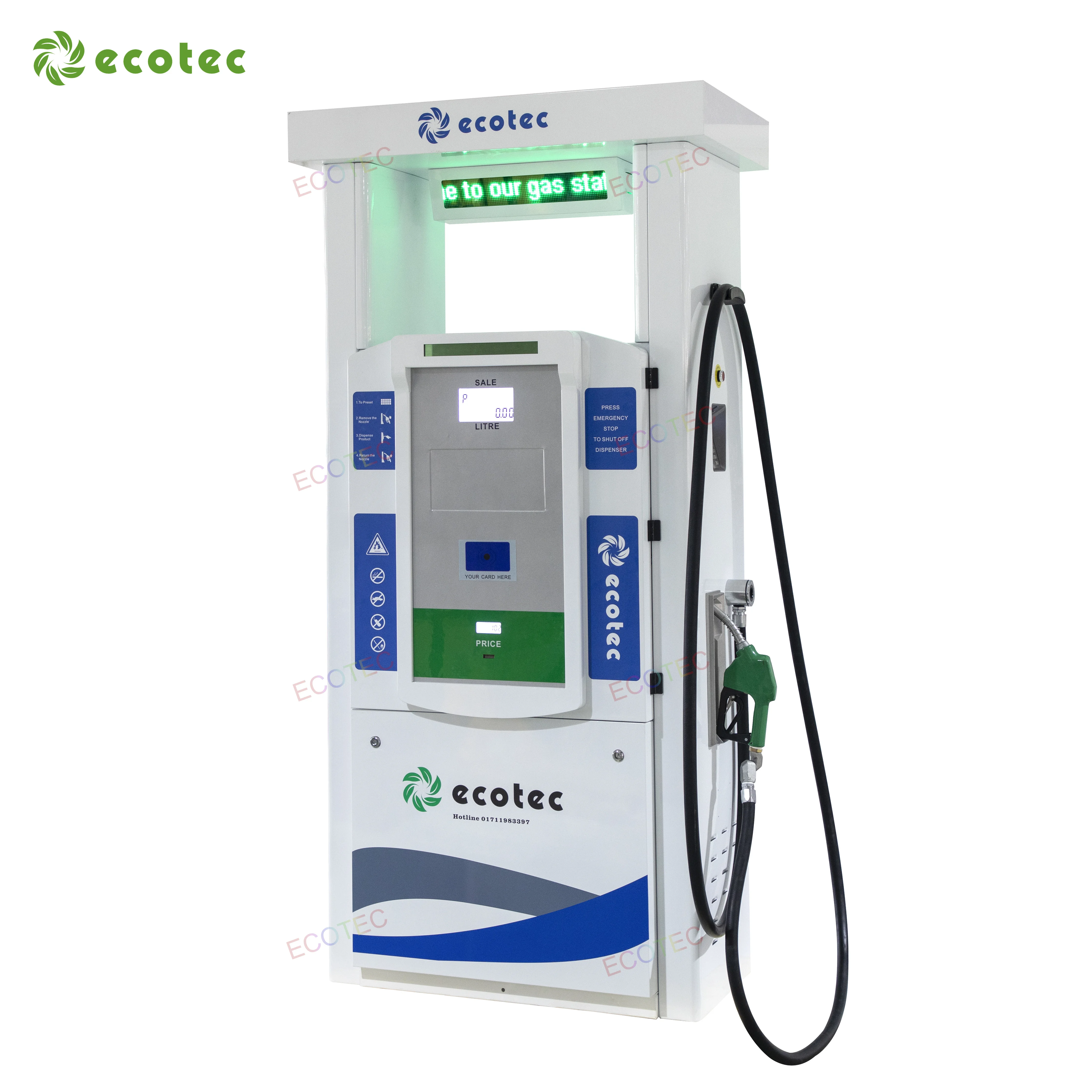 Ecotec Surtidor De Combustible Fuel Dispenser Pump with APP