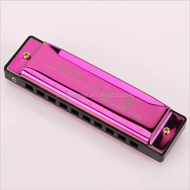 
Popular 10 Holes Toy Kids Harmonica Musical Instruments 