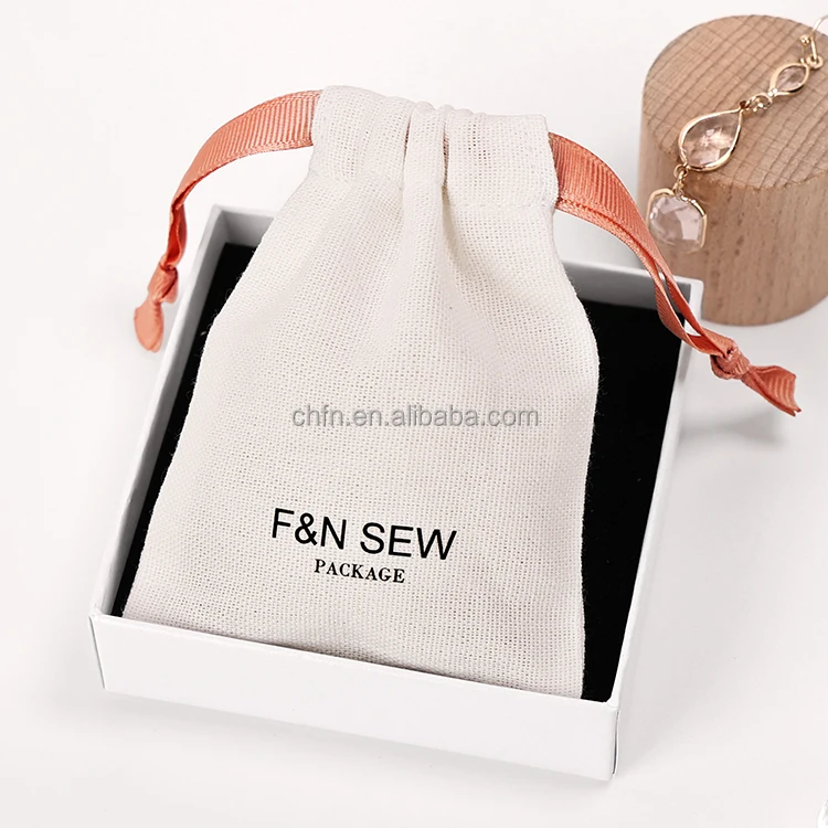 Chuanghua BSCI Jute Envelope Dust Bag With Lining Layer Natural Jute Flap Pouch Envelope Flap Pouch Luxury For Clothing Shoes