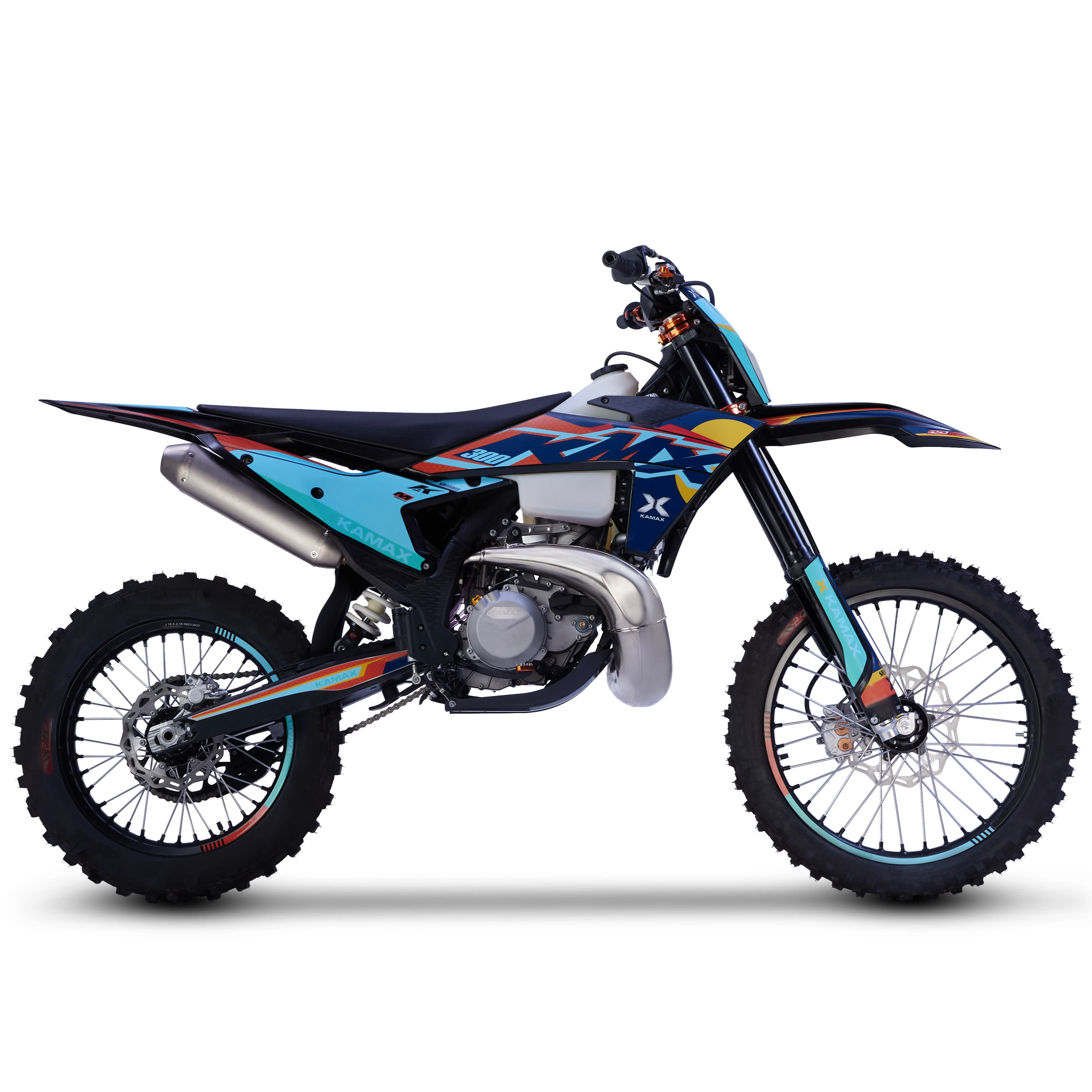 2024 Kamax мотоцикл K23 300cc 2-тактный велосипед водяное охлаждение дисковый тормоз светодиодный свет
