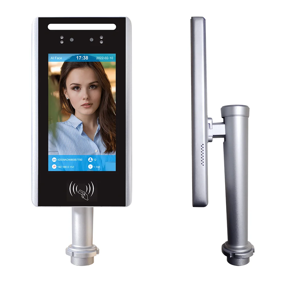 JAEMONT AI Access Control Android Screening IC/ID card attendance Scanner Face Recognition Camera