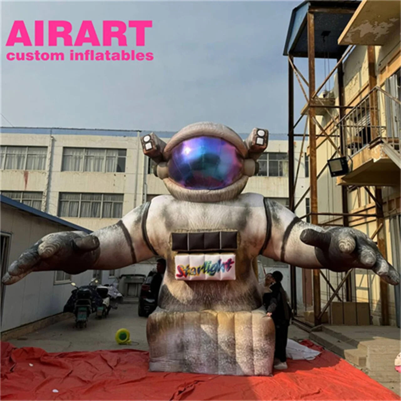 blow up inflatable space man,inflatable cartoon astronaut man balloon for sale