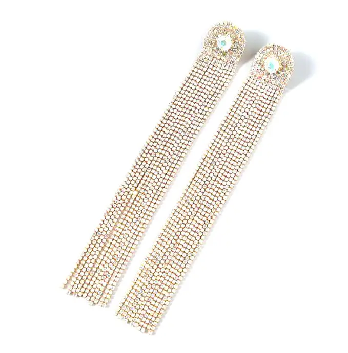 very long earring
