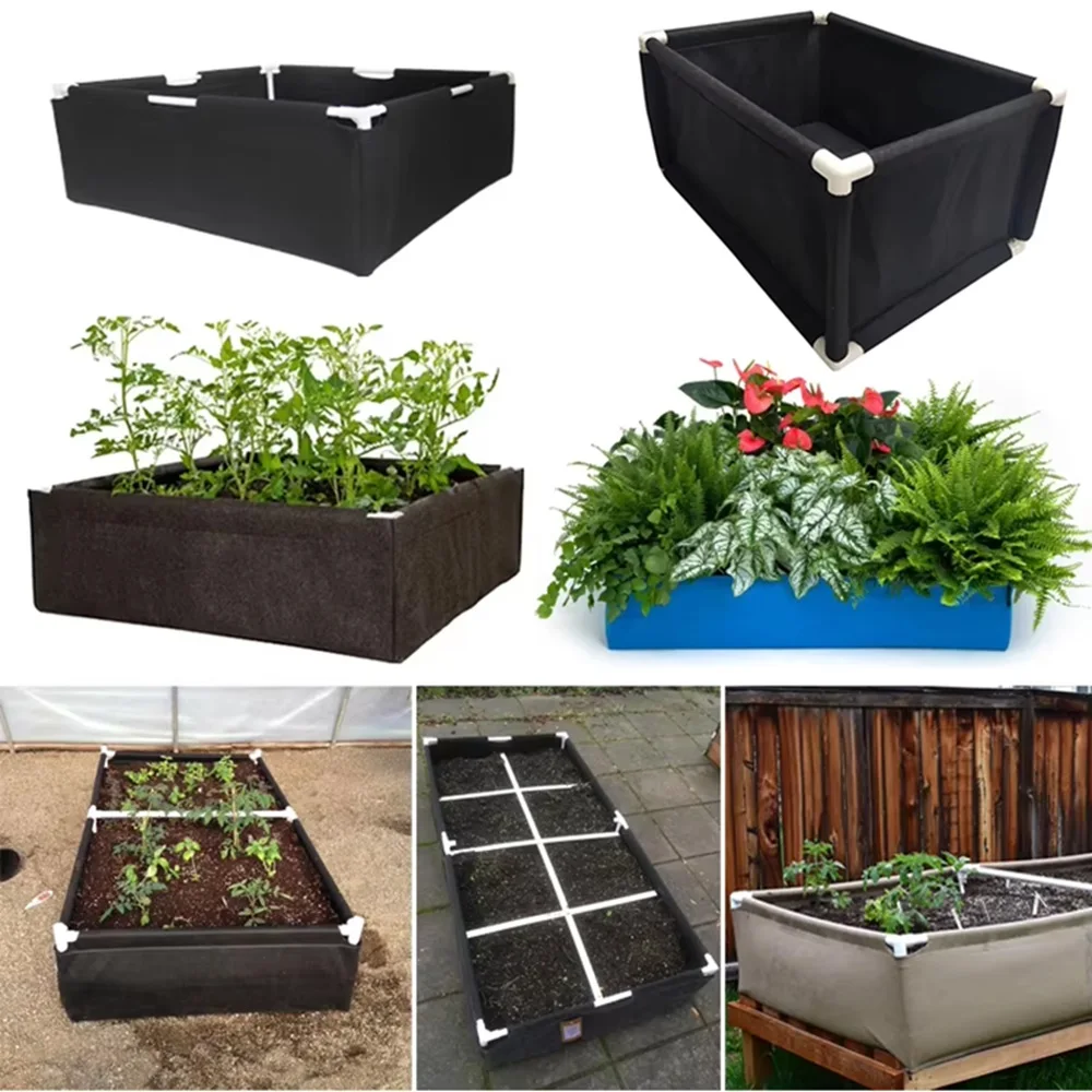 Thickened Aeration Nursery Container For Outdoor Chili 20 Gallon Felt Grow Bag Non-Woven Fabric Carrot Seed Pots
