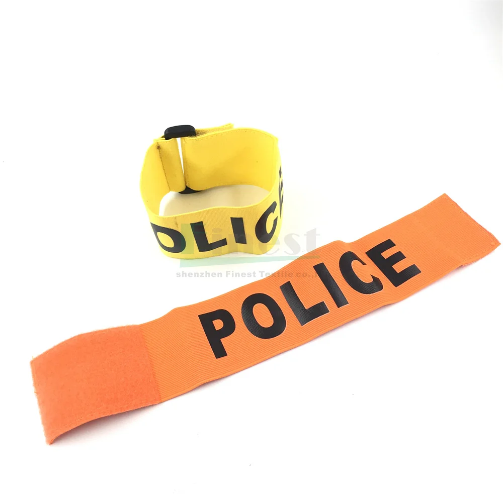 Personalized Logo Sublimation elastic armbands football Captain arm bands
