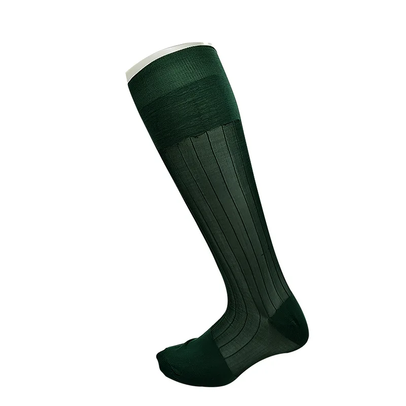 Мужские длинные носки до колен черные нейлоновые чулки дышащие и впитывающие пот мужские спортивные