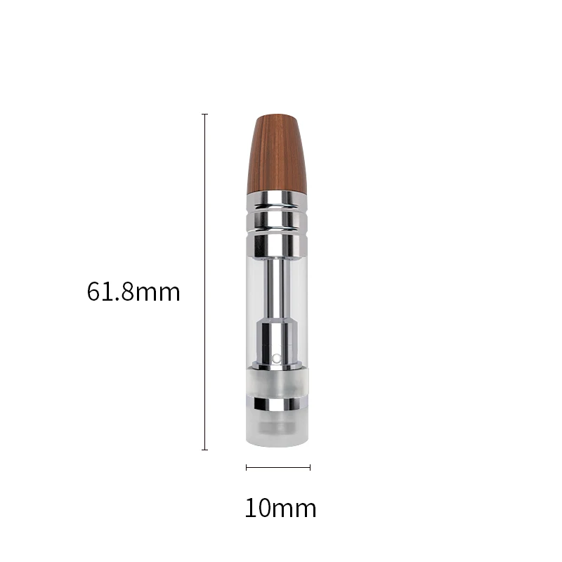 
100% Leakproof Custom Disposable Ceramic Coil 510 Thread 1ml CBD Vape Cartridges 